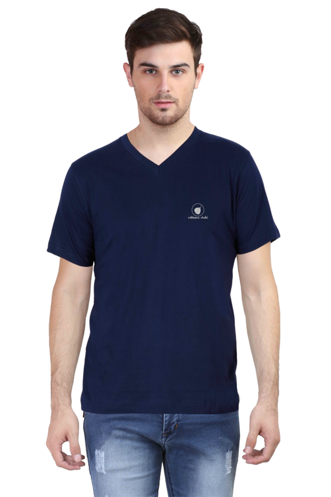 Plain tshirt V neck by Nibbana Studio