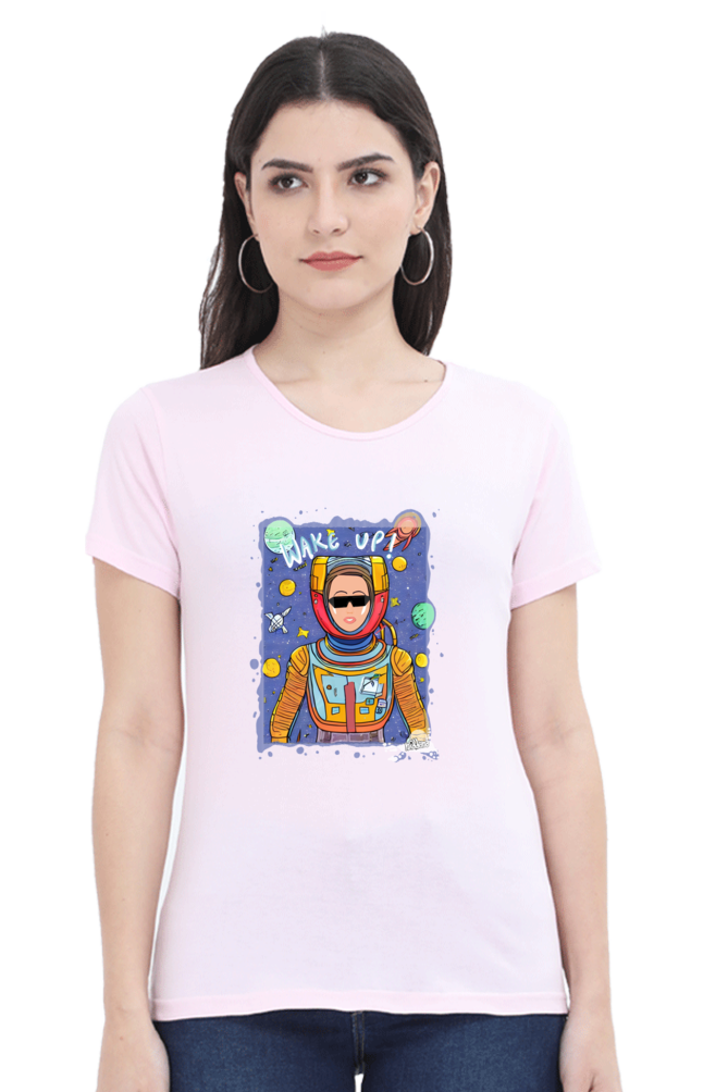 Astro Woman round neck tshirt