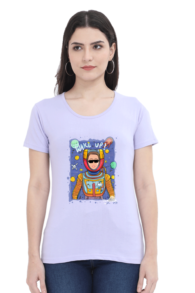 Astro Woman round neck tshirt