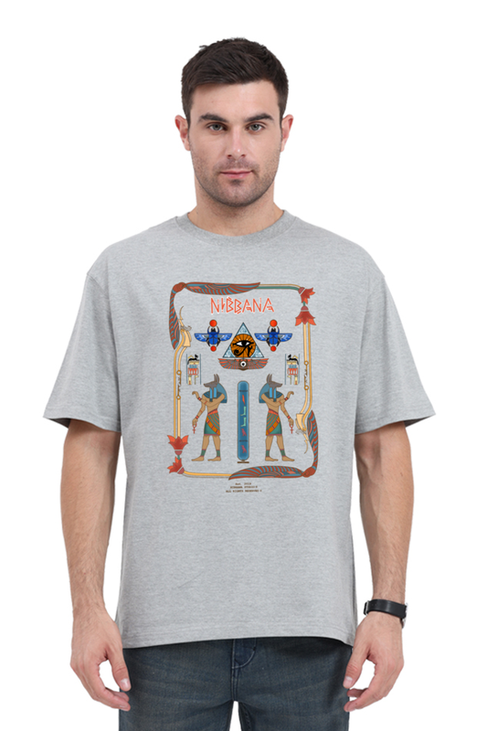 Hieroglyphics Egypt Oversized tshirt by Nibbana Studio