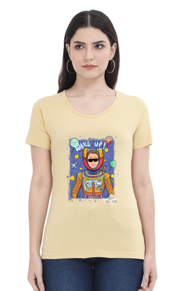 Astro Woman round neck tshirt