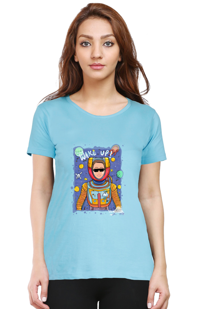 Astro Woman round neck tshirt
