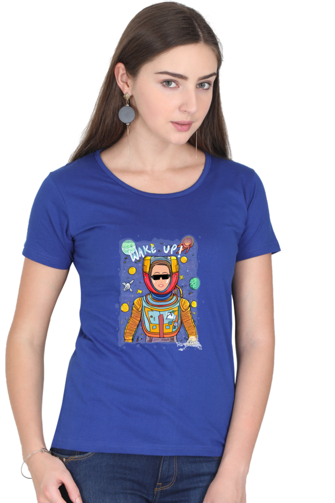 Astro Woman round neck tshirt