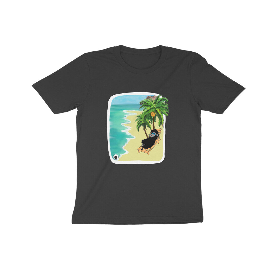 Beach by Nibbana Studio Kids tee 🏝