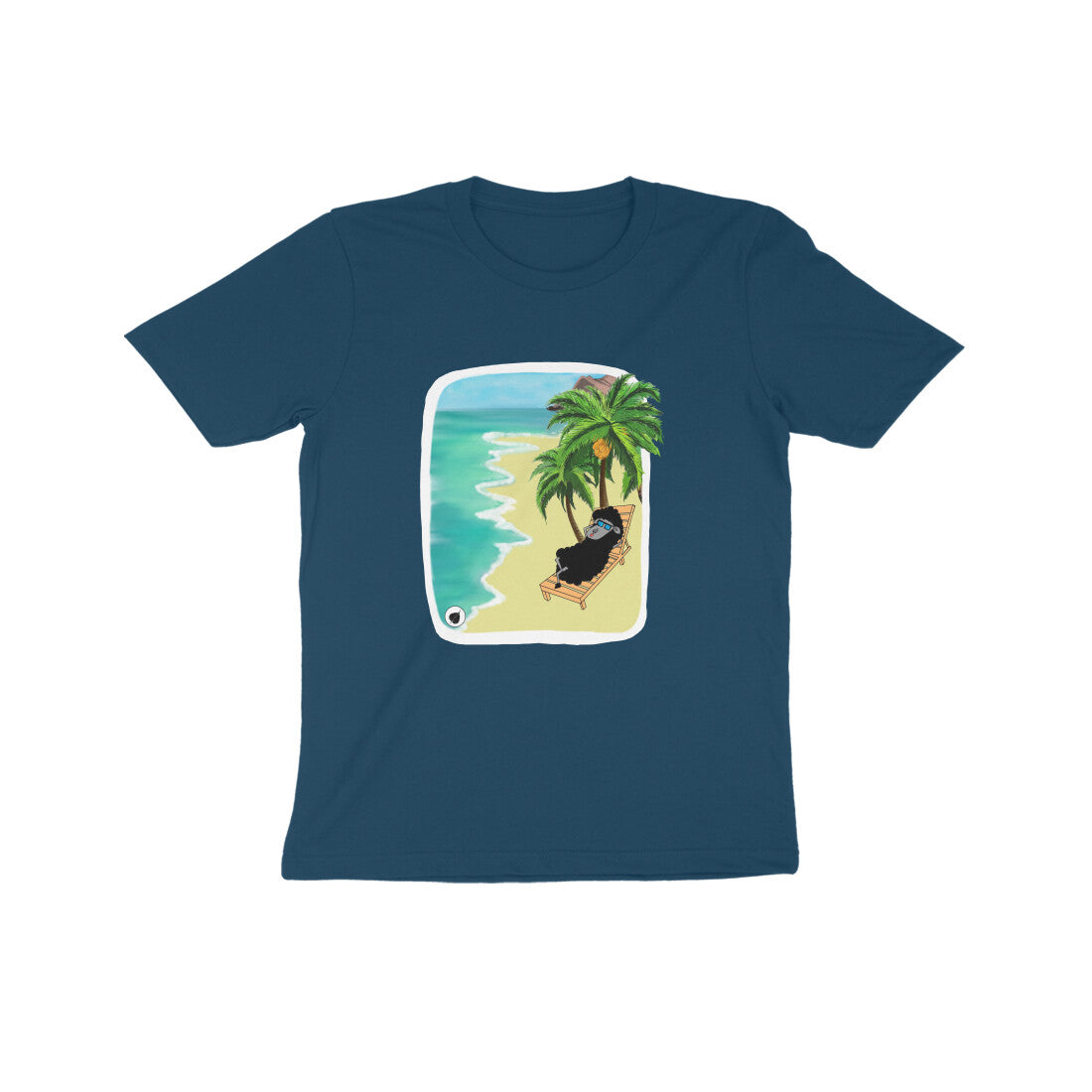 Beach by Nibbana Studio Kids tee 🏝