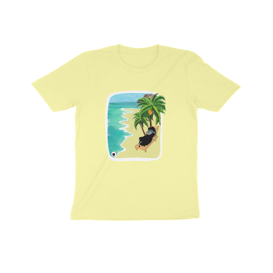 Beach by Nibbana Studio Kids tee 🏝