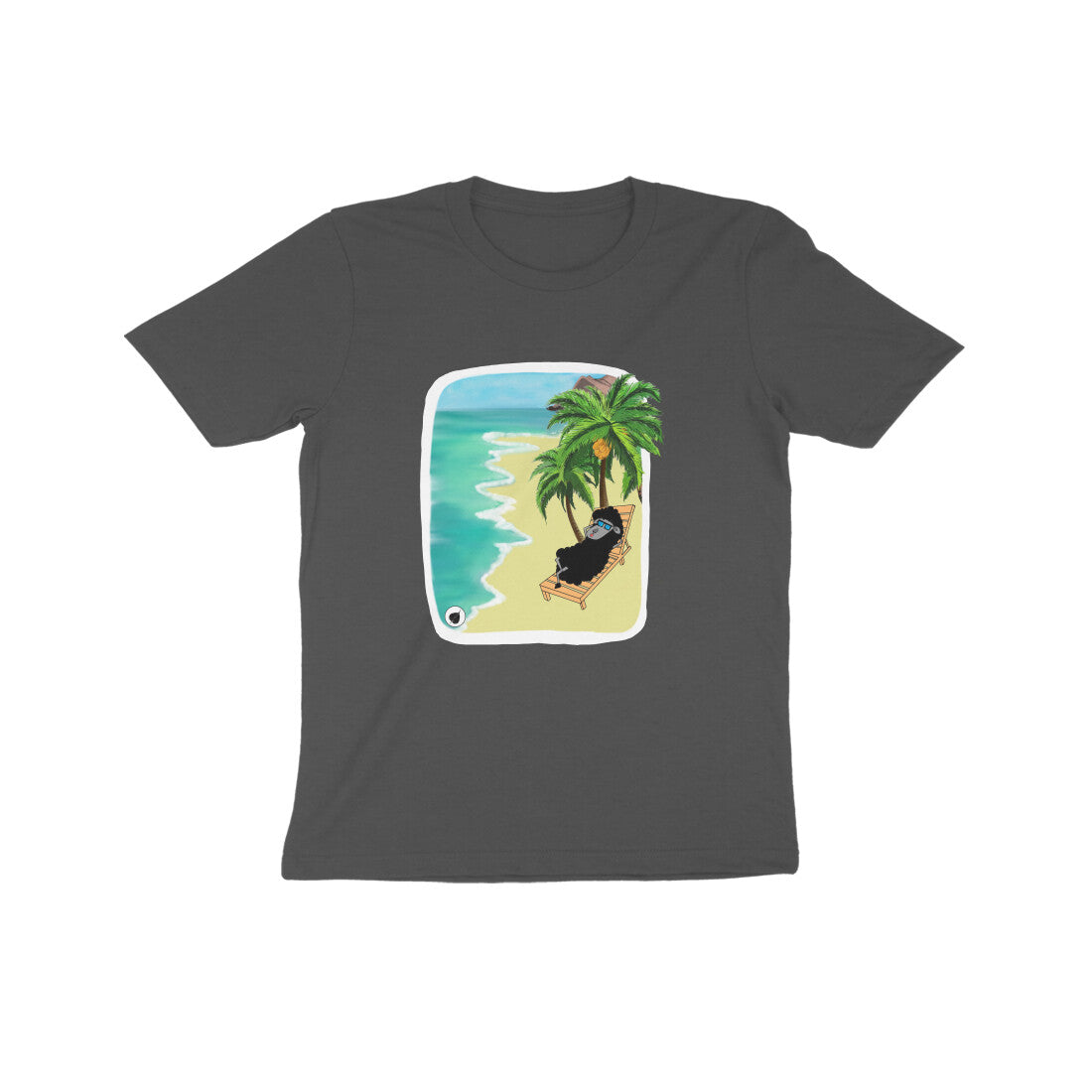 Beach by Nibbana Studio Kids tee 🏝