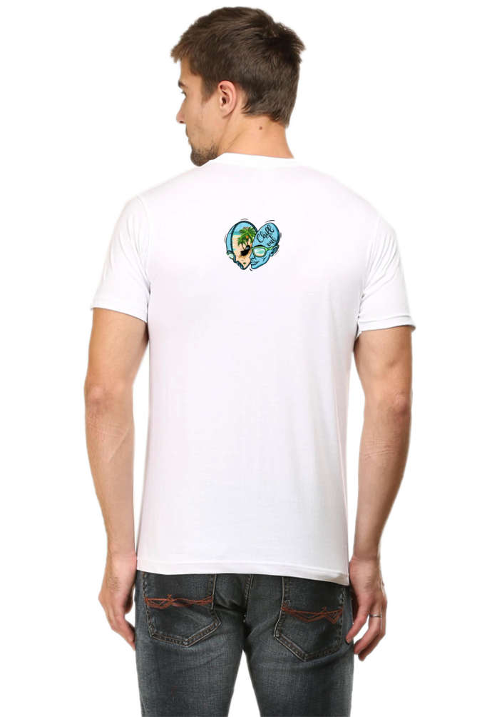 Chill Out Vibes Front Back print by Nibbana Studio