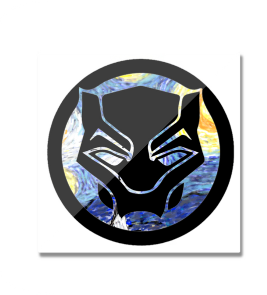 Van Gogh Panther Fridge Magnet