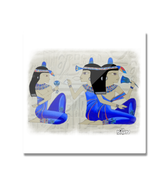 Egypt Feast of Nebamun Fridge Magnet