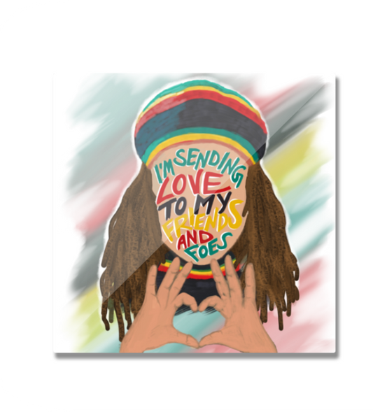 Rasta Fridge Magnet