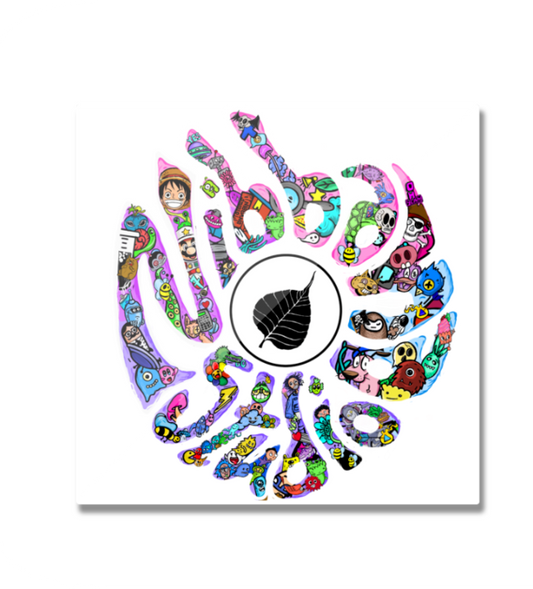 Nibbana doodle Fridge Magnet