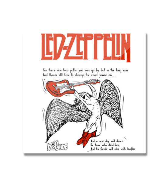 Led Zeppelin Fridge Magnet