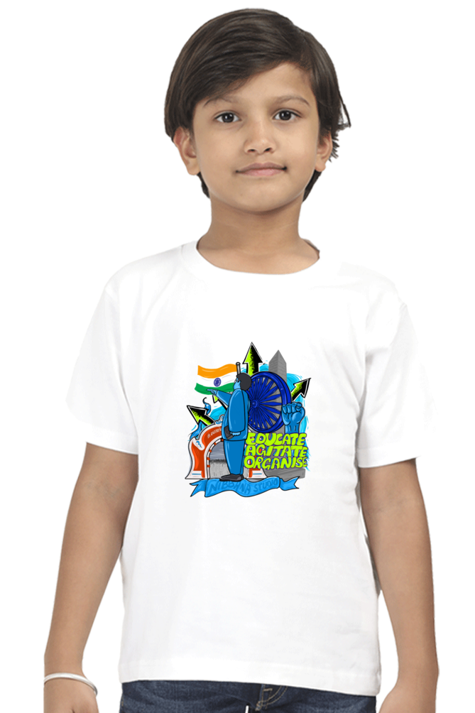 Babasaheb 7-11 yrs Kids Tshirt