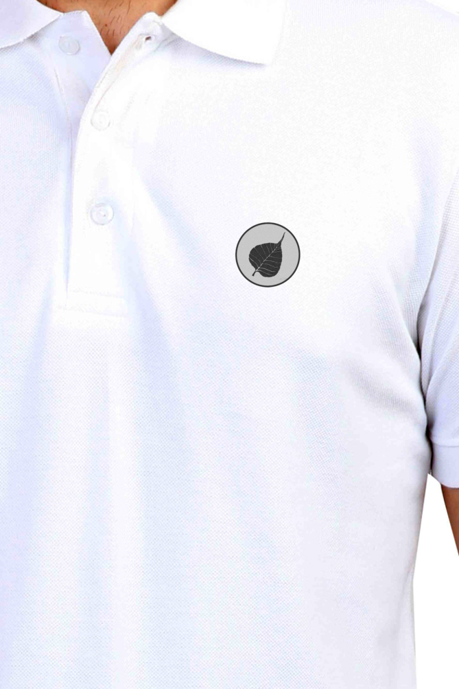 Nibbana brand embroidery logo Polo Tshirt