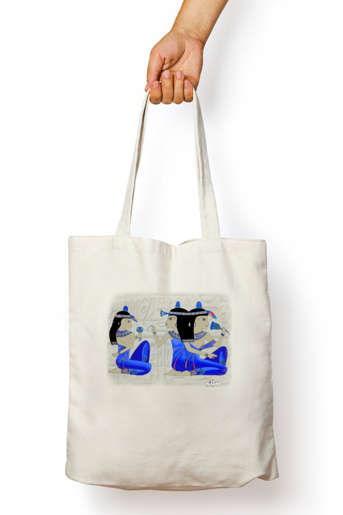 Egypt theme Zipper Tote Bag