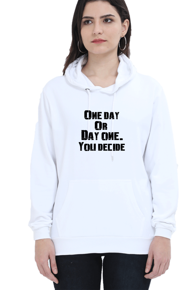 One day or Day One Revolution Hoodie