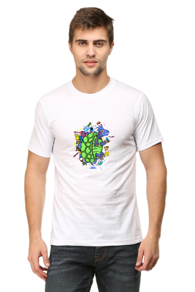 Alpha Turtle Tshirt By Nibbana Studio