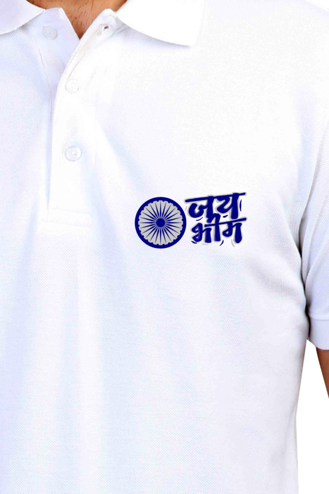 Jai Bhim Embroidery Polo Tshirt