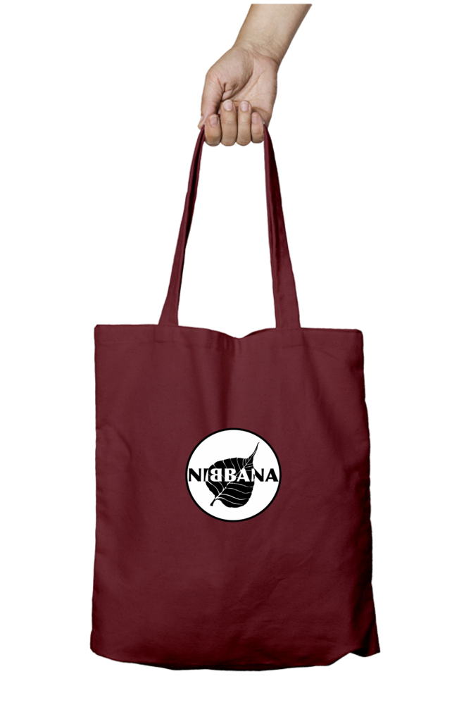 Nibbana Studio Zipper Tote Bag