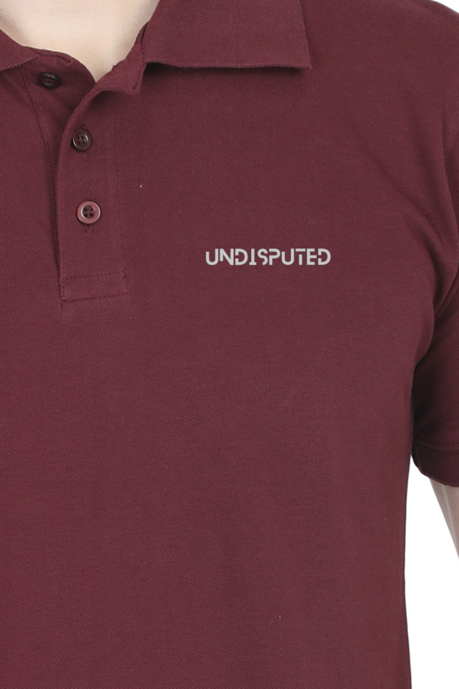 Undisputed Embroidery Polo tshirt