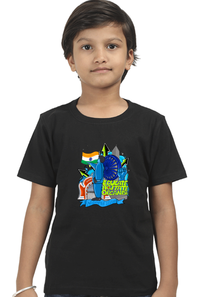 Babasaheb 7-11 yrs Kids Tshirt