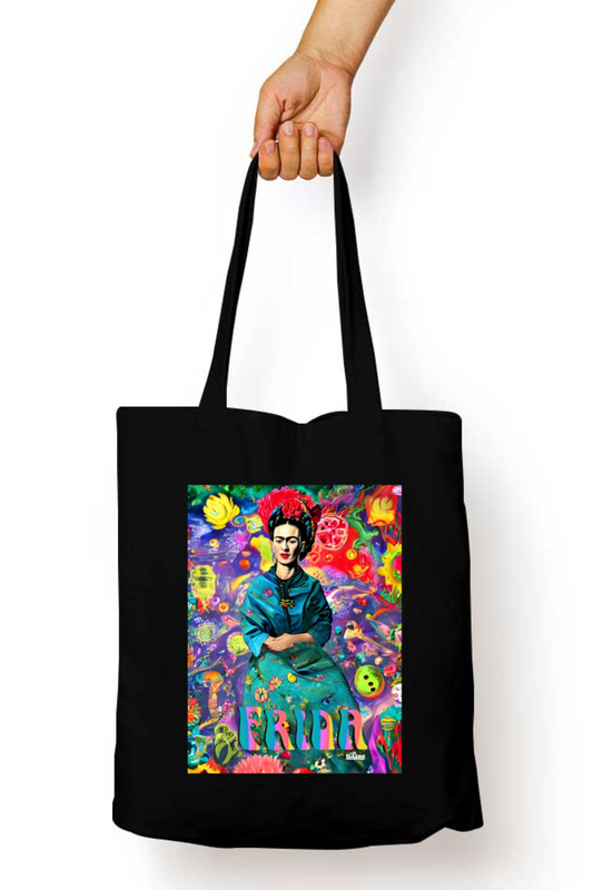 Frida Tote Bag by Nibbana Studio