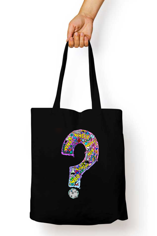 Question Everything Zipper Tote Bag