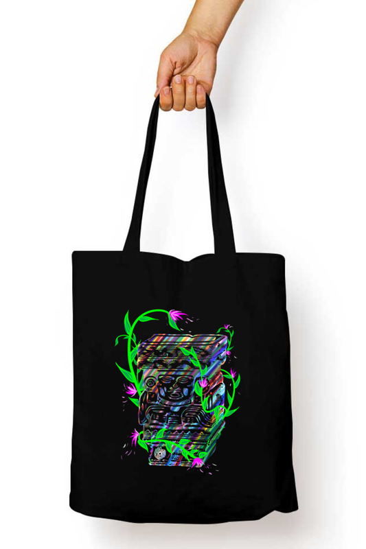 Artifact Tote bag with zipper