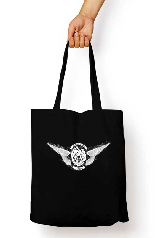 Nibbana Studio Wings Zipper Tote Bag
