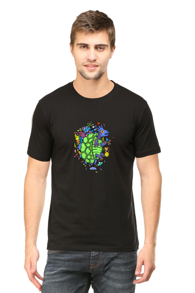 Alpha Turtle Tshirt By Nibbana Studio