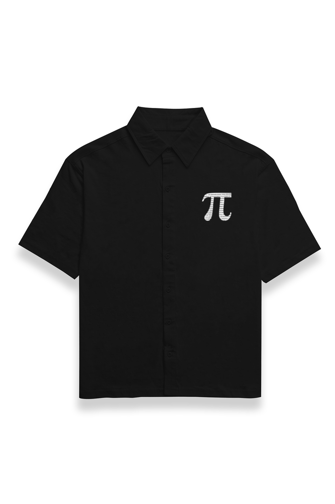 Pi Oversized Half Sleeve Shirt