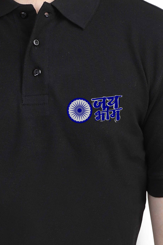 Jai Bhim Embroidery Polo Tshirt