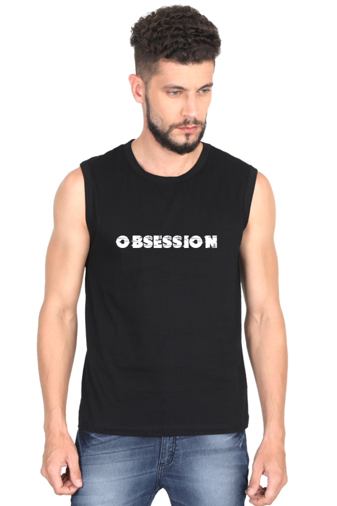 OBSESSION Sleeveless Tshirt design by Nibbana Studio