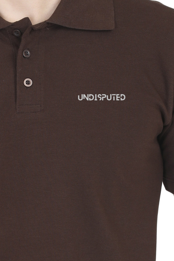 Undisputed Embroidery Polo tshirt