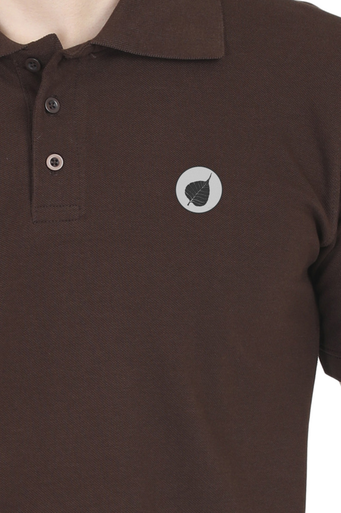 Nibbana brand embroidery logo Polo Tshirt