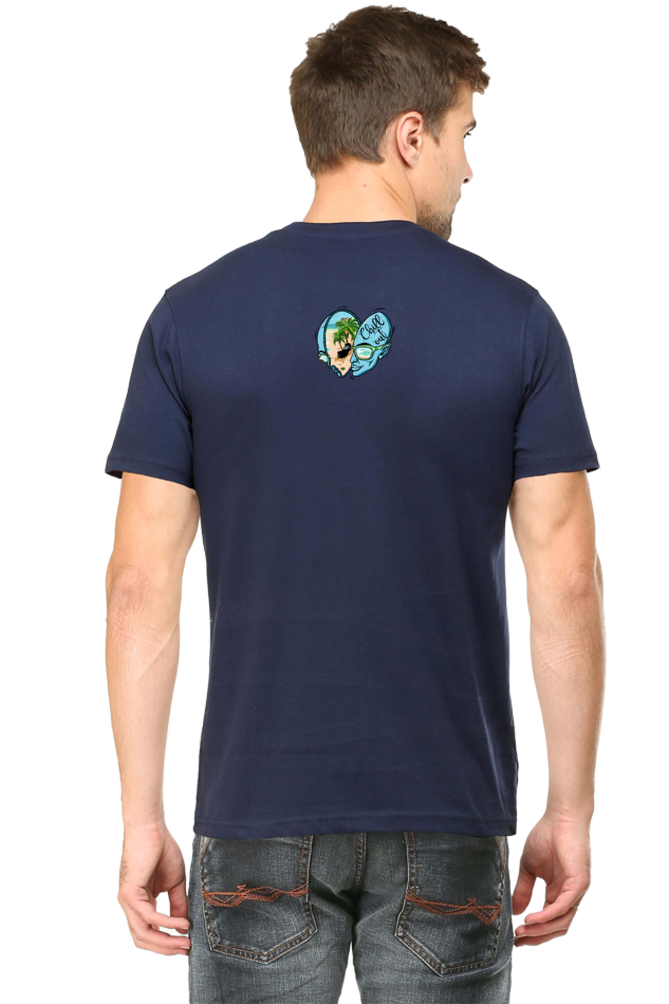 Chill Out Vibes Front Back print by Nibbana Studio