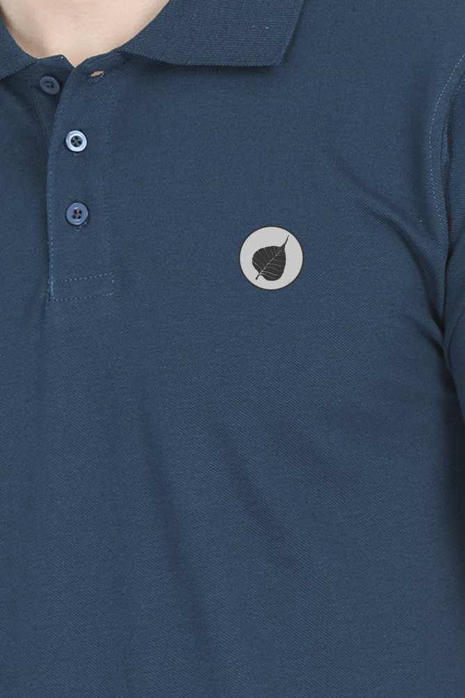 Nibbana brand embroidery logo Polo Tshirt