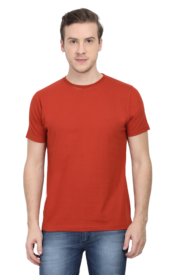 Plain color Round Neck