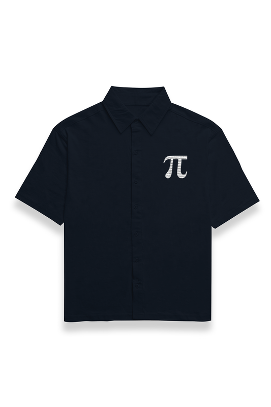 Pi Oversized Half Sleeve Shirt