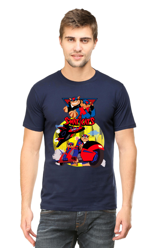 Swat Kats Series Round Neck tshirt