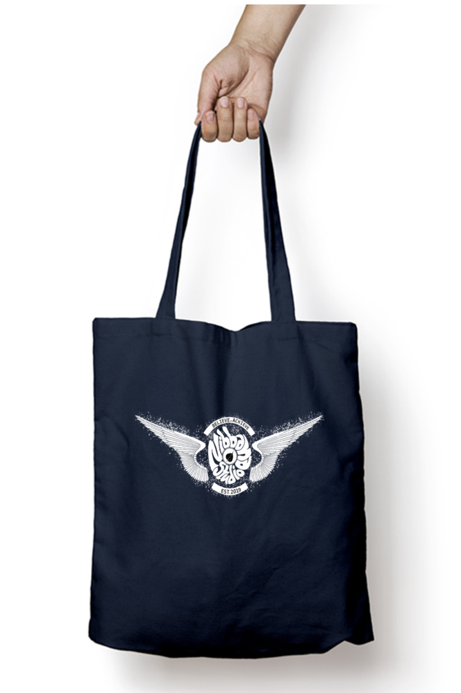 Nibbana Studio Wings Zipper Tote Bag