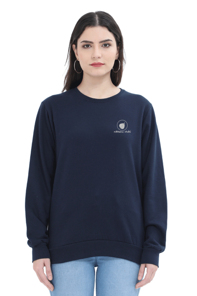 Plain Unisex Sweatshirt by Nibbana Studio