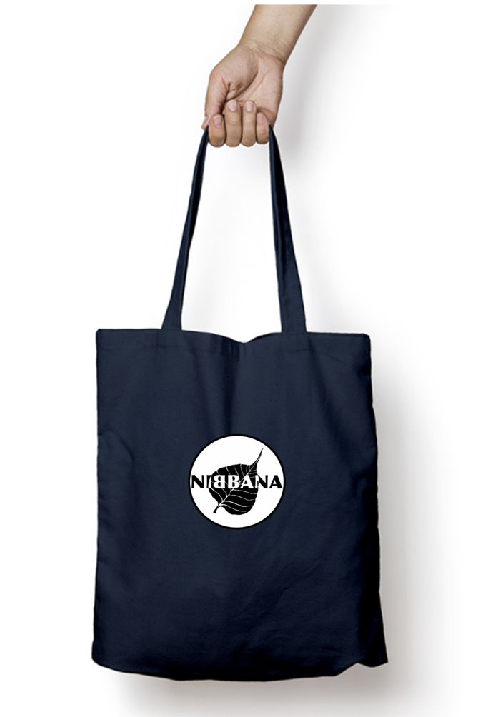 Nibbana Studio Zipper Tote Bag