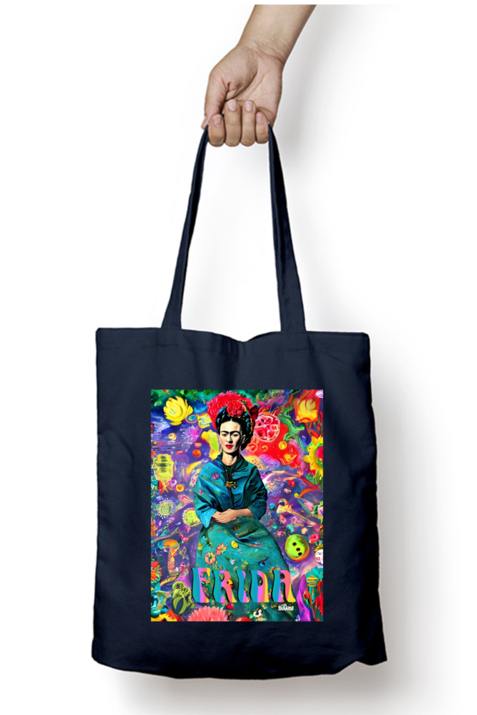 Frida Tote Bag by Nibbana Studio