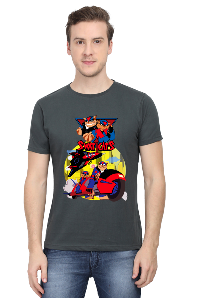 Swat Kats Series Round Neck tshirt