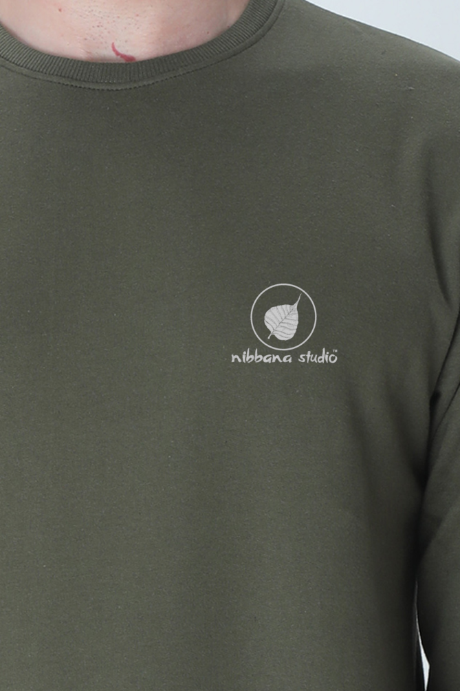 Plain Unisex Sweatshirt by Nibbana Studio