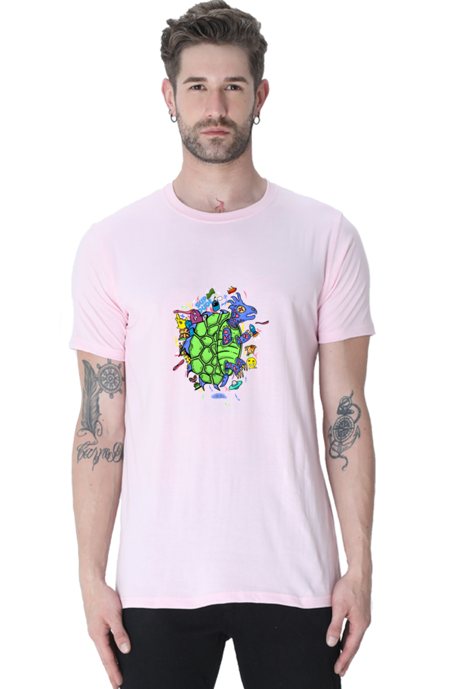 Alpha Turtle Tshirt By Nibbana Studio