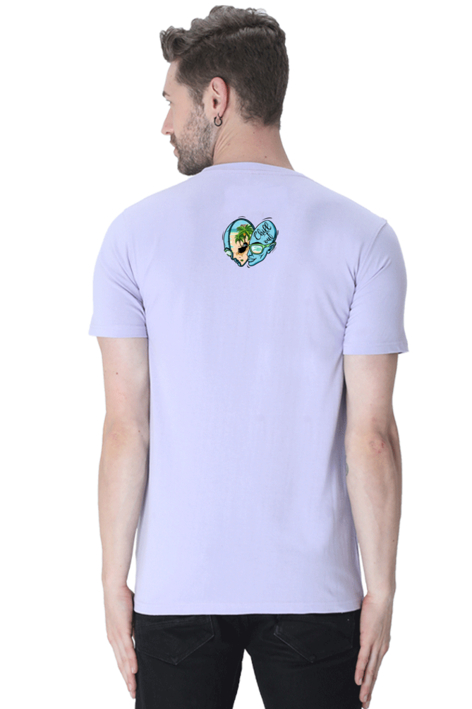 Chill Out Vibes Front Back print by Nibbana Studio
