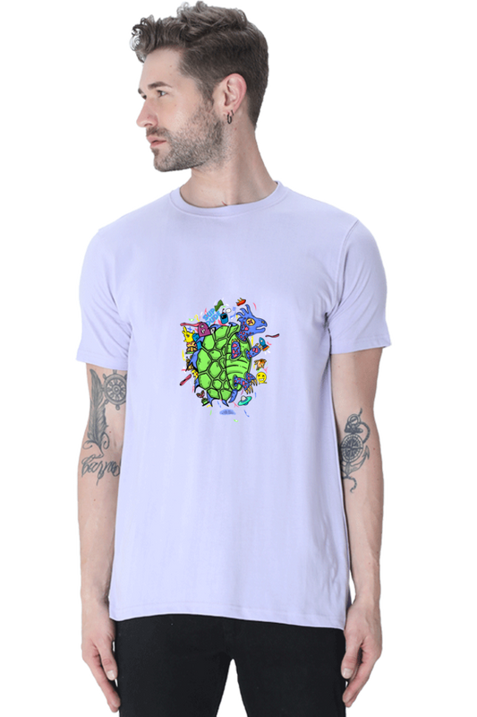 Alpha Turtle Tshirt By Nibbana Studio